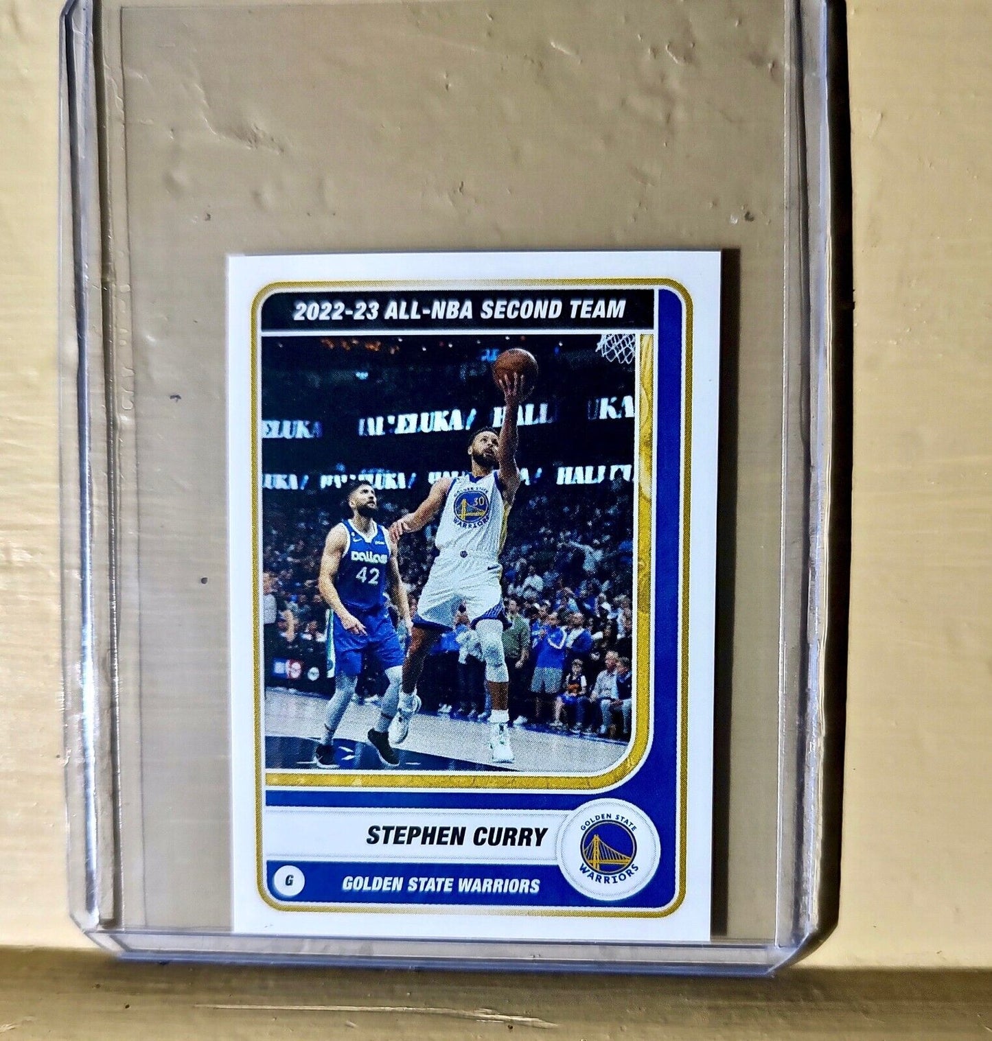 Stephen Curry 2023-24 Panini NBA Basketball #10 Sticker All-NBA 2nd team