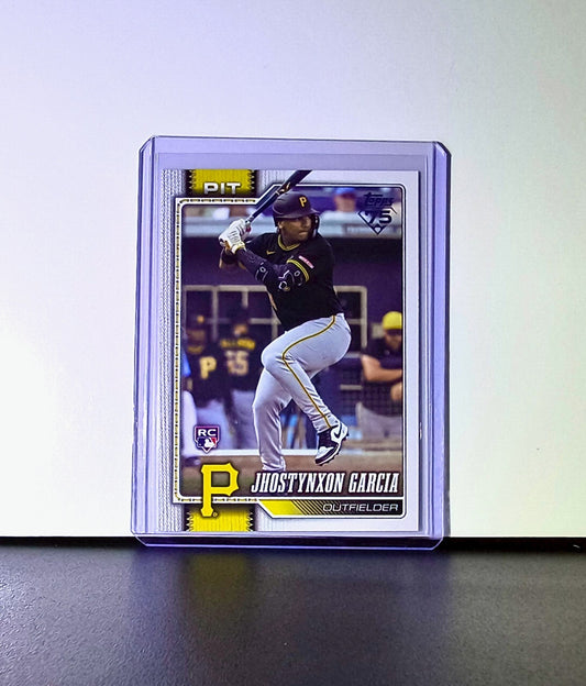 Jhostynxon Garcia Rookie 2026 Topps Update MLB #US204 Card Pittsburgh Pirates