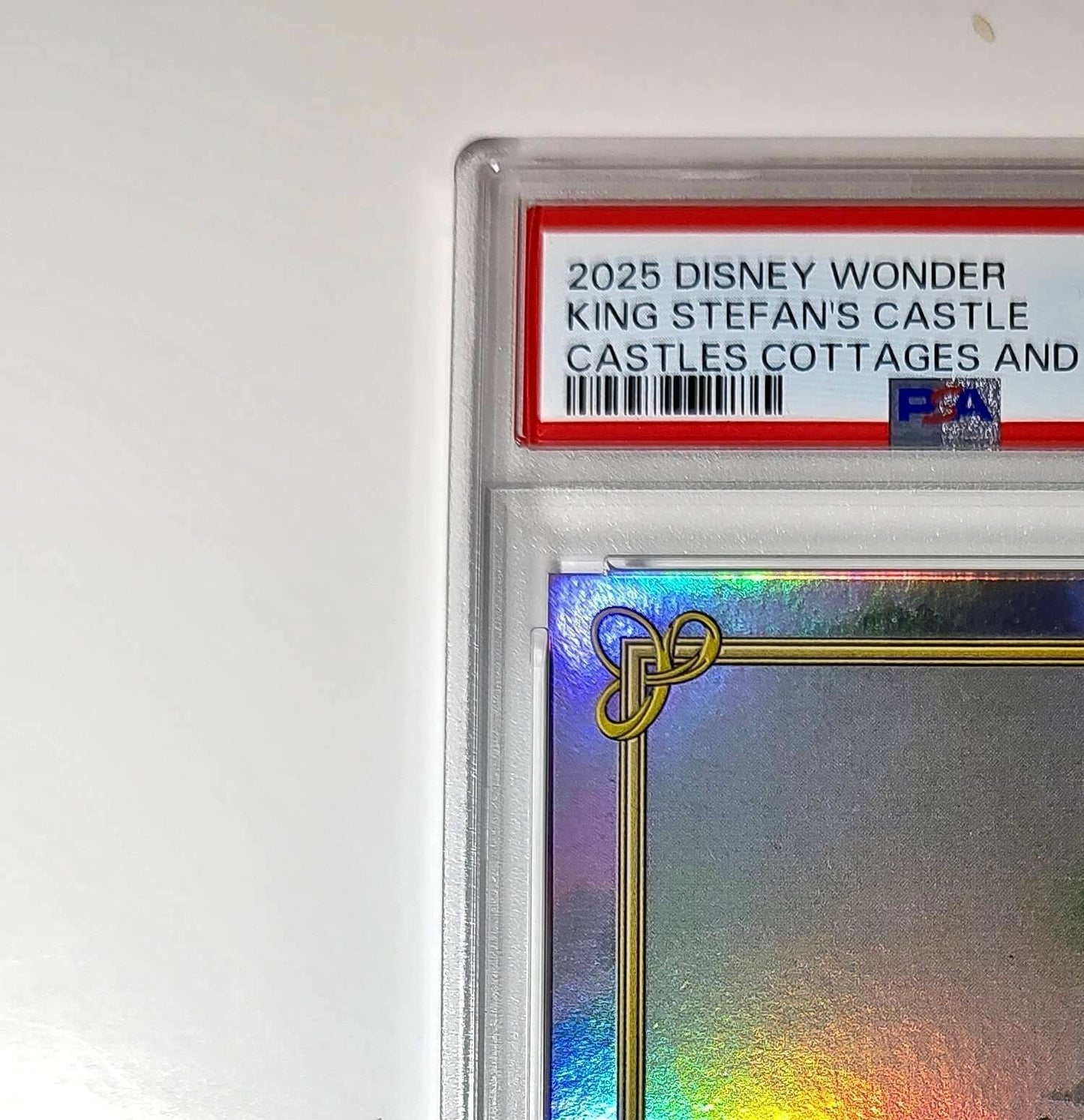 King Stefan's Castle 2025 Topps Disney #C-5 Card Sleeping Beauty PSA 9 MT