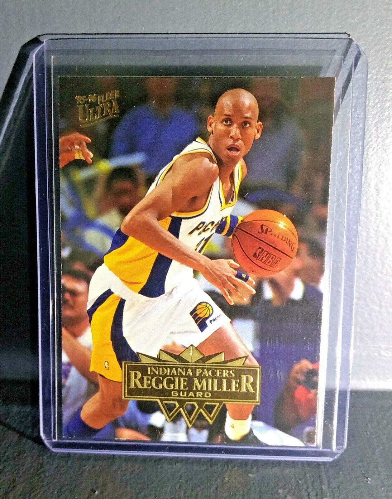 1995-96 Reggie Miller Fleer Ultra #76 Basketball Card