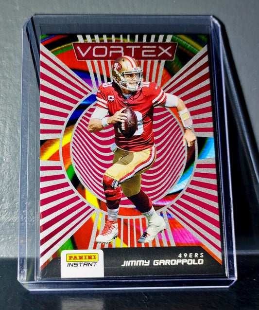 Jimmy Garoppolo 2020 Panini NFL Instant Vortex #11 Football Card 1/935