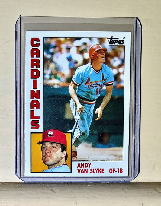 1984 Andy Van Slyke Topps Baseball Card #206 Cardinals