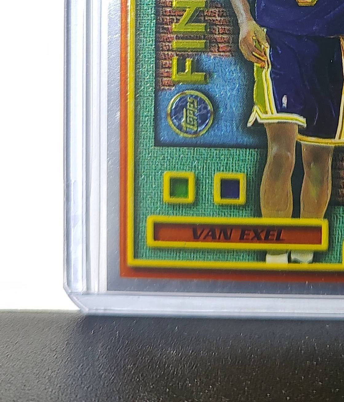 Nick Van Exel 1995-96 Topps Finest NBA #M35 Mysterly Lakers
