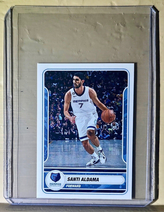 2023-24 Santi Aldama Panini NBA Basketball #384 Sticker Memphis Grizzlies