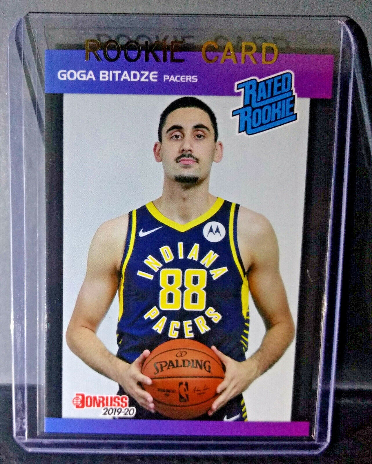 Goga Bitadze 2019-2020 Panini NBA #16 Rated Rookie Retro Card 1/3431