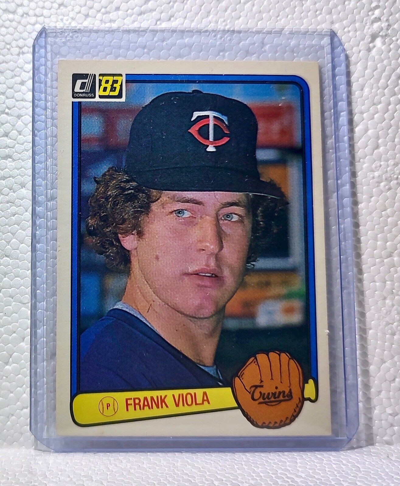 Frank Viola 1983 Donruss MLB #382 Baseball Card Minnesota Twins