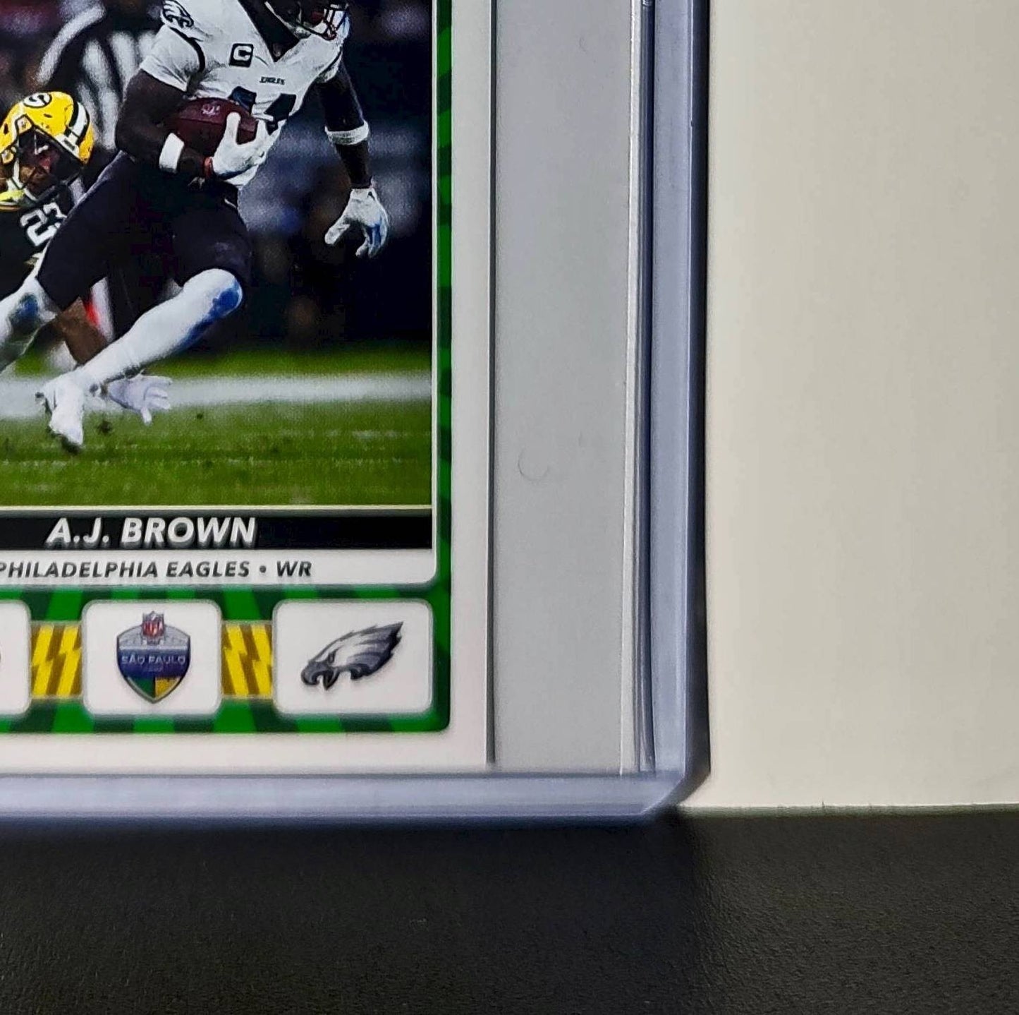 A.J. Brown 2025 Panini NFL #4 São Paulo Game Sticker