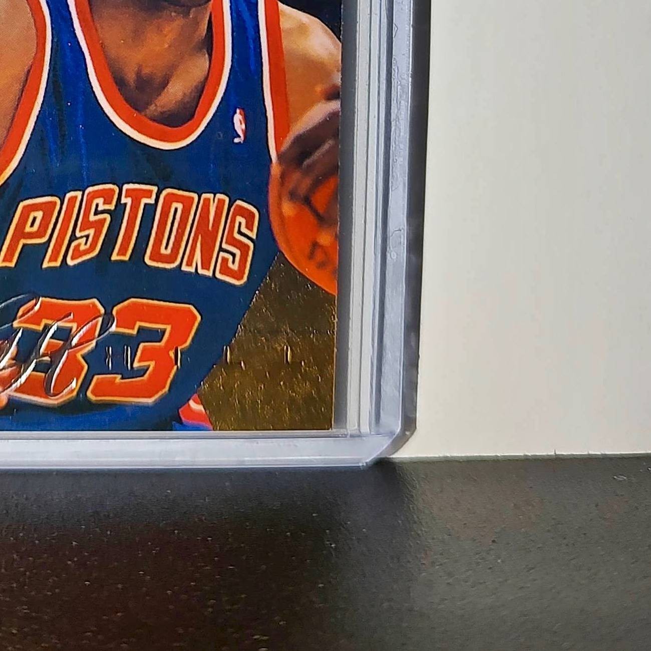 Grant Hill 1995-96 Flair NBA #37 Card Detroit Pistons