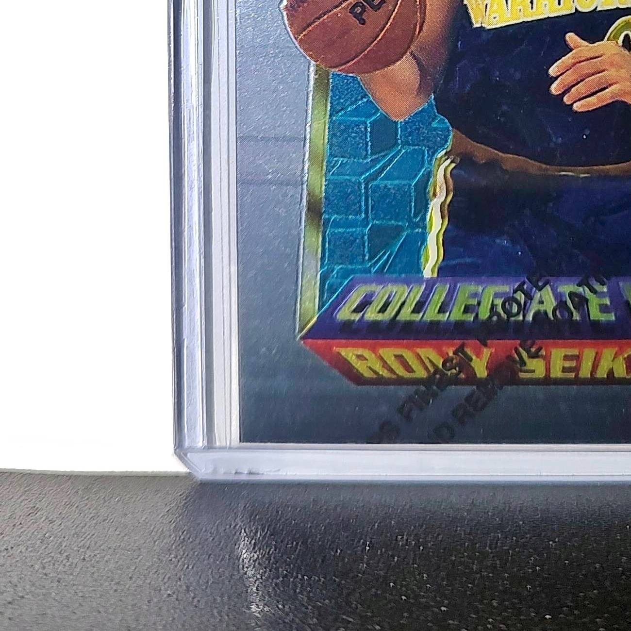 Rony Seikaly 1994-95 Topps Finest #233 Collegiate Best