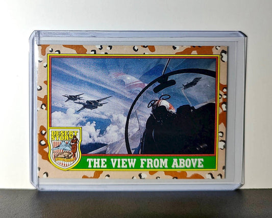 The View from Above 1991 Topps Desert Storm #81 Card