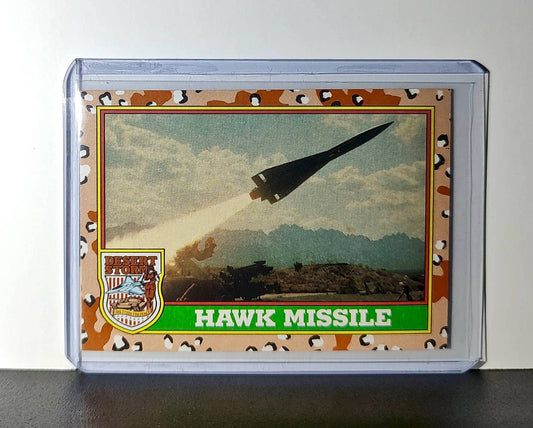 Hawk Missile 1991 Topps Desert Storm #52 Card