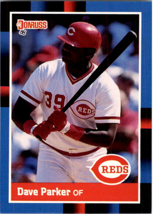 1988 Dave Parker Donruss Baseball Card #388