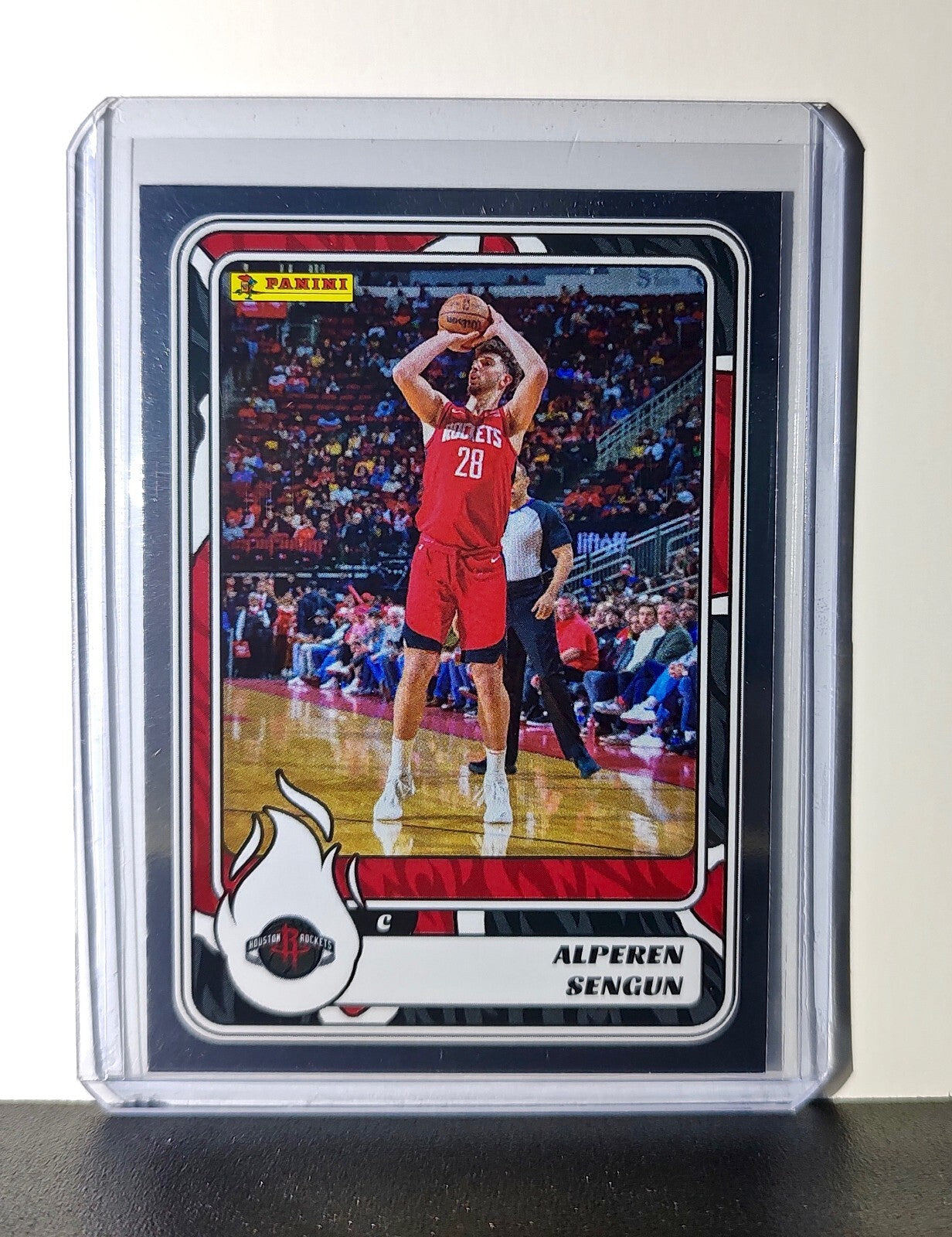 Alperen Sengun 2024-25 Panini NBA #35 Foil Sticker Card Houston Rockets