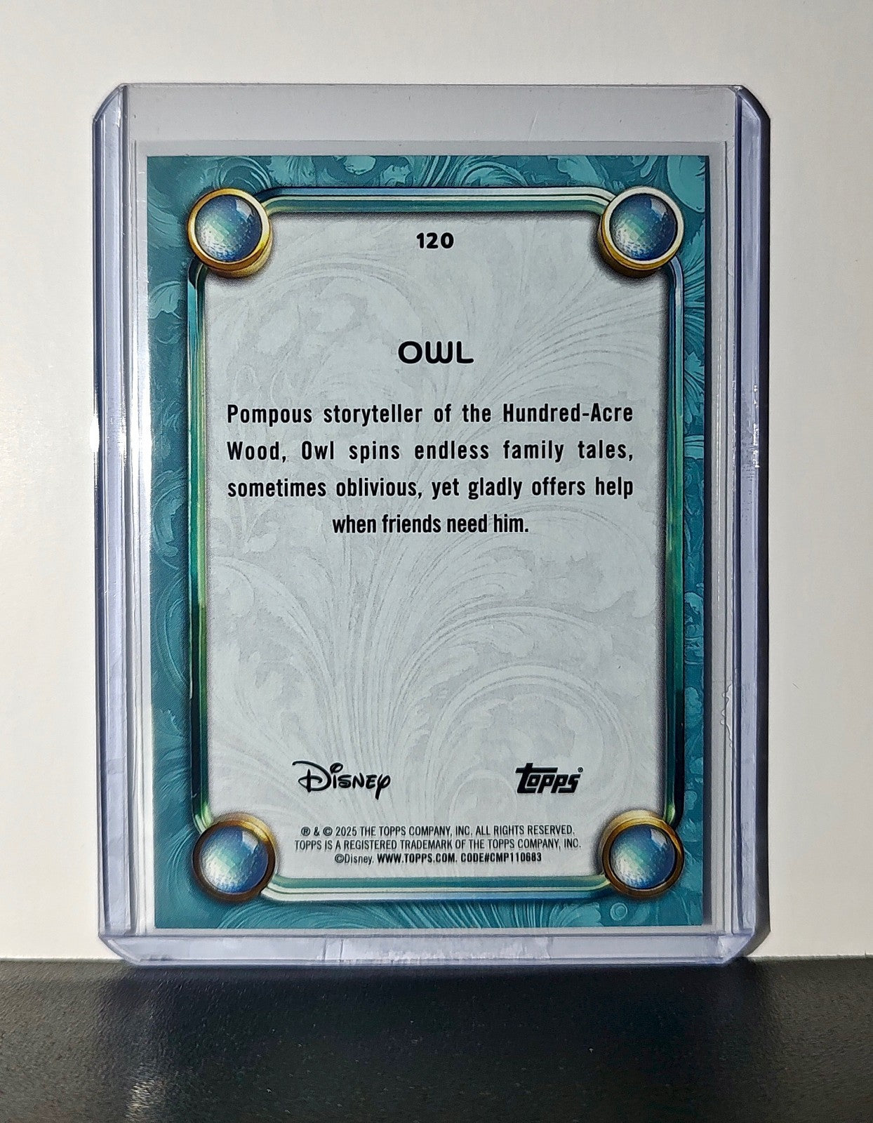 Owl 2025 Topps Disney Wonder #120 Diamond Card Sleeping Beauty