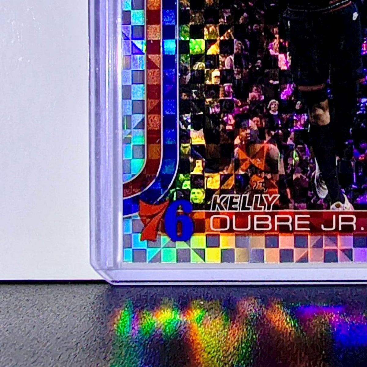Kelly Oubre Jr. 2025-26 NBA Topps Chrome Update X-Fractor #138 Card 76ers