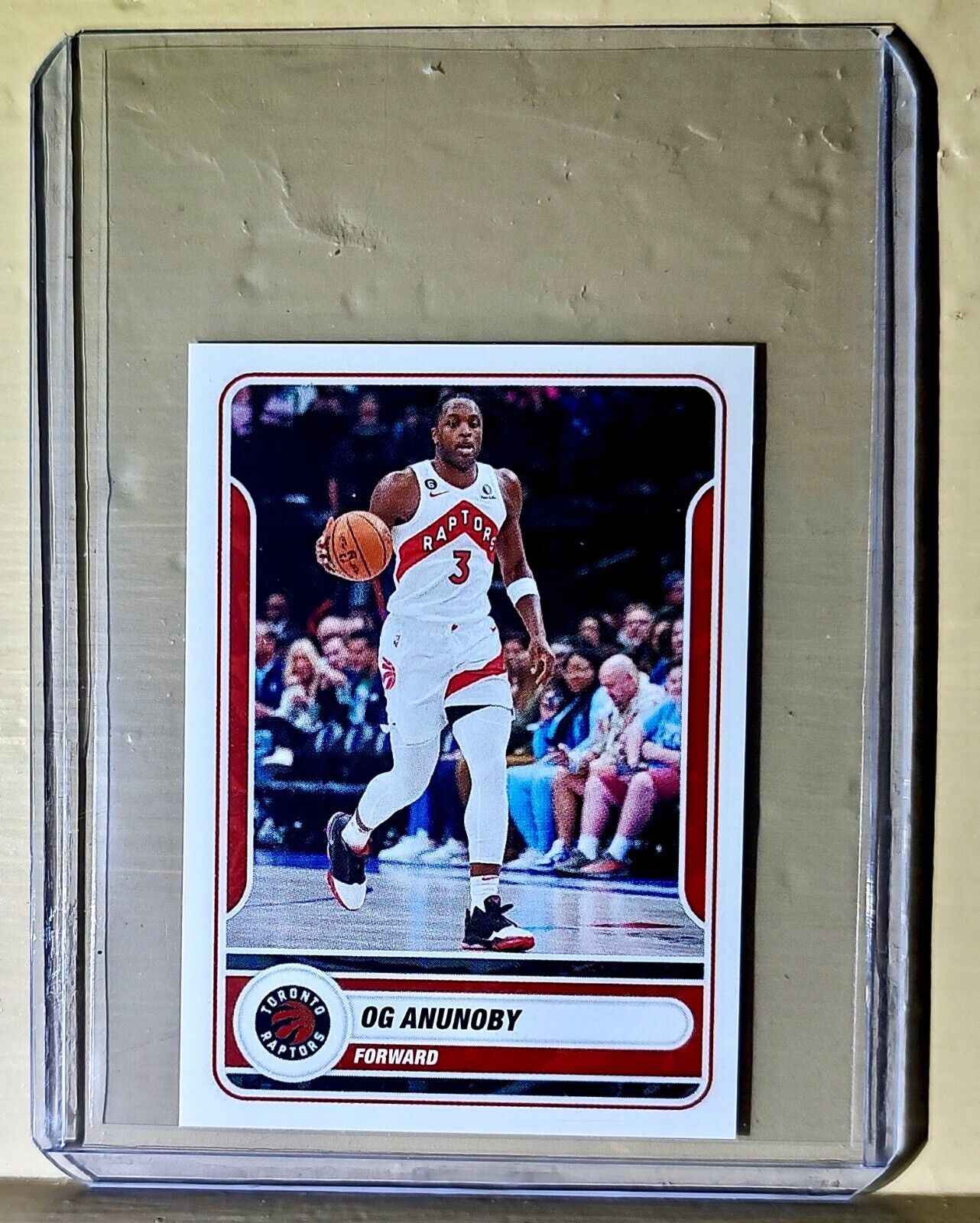 2023-24 OG Anunoby Panini NBA Basketball #275 Sticker Toronto Raptors