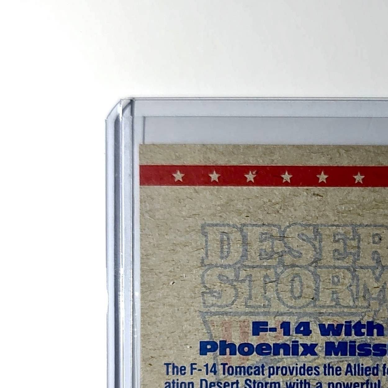 Phoenix Missiles on F-14 1991 Topps Desert Storm #23 Card