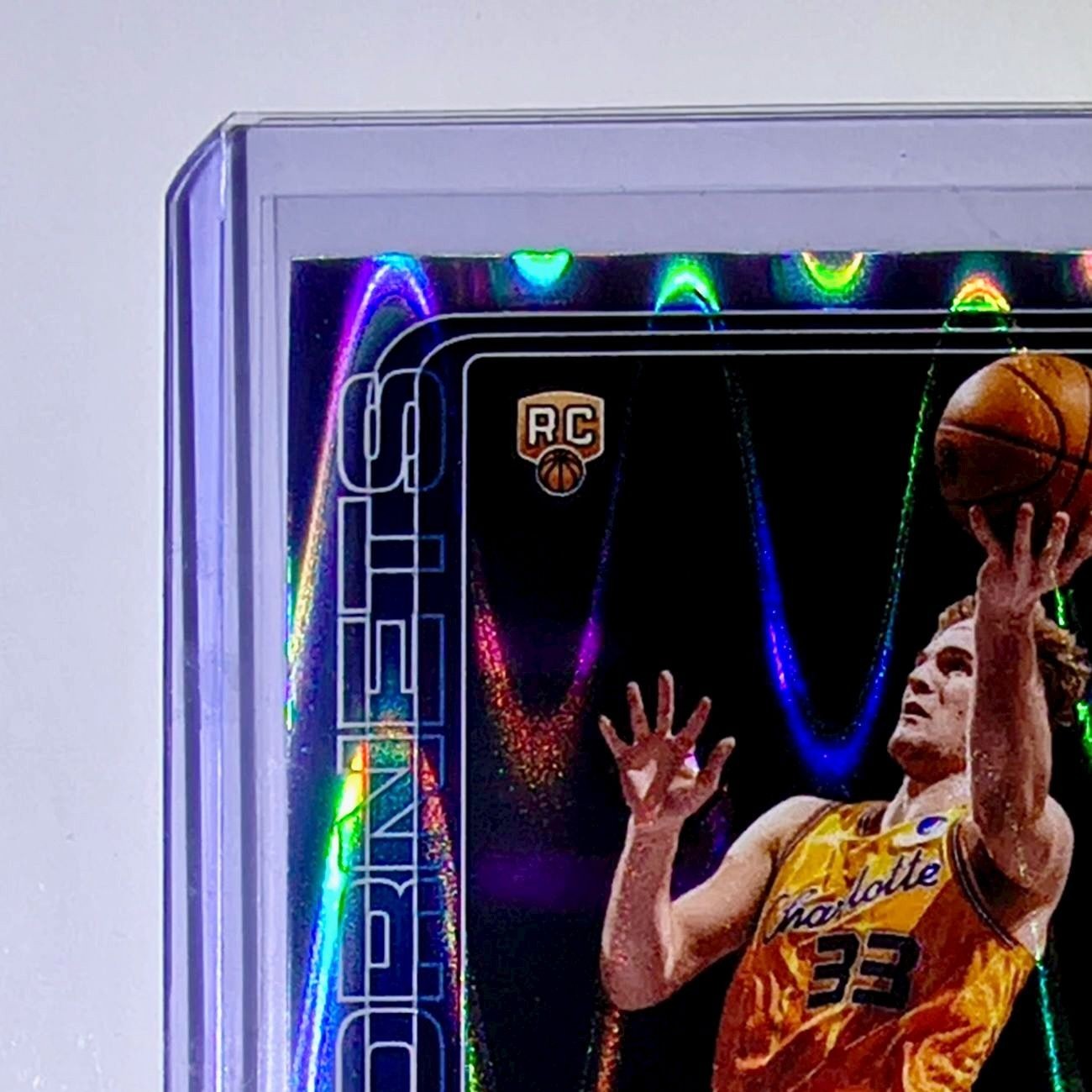 Liam McNeeley Rookie 2025-26 NBA Topps Chrome Update RayWave Refractor #179 Card