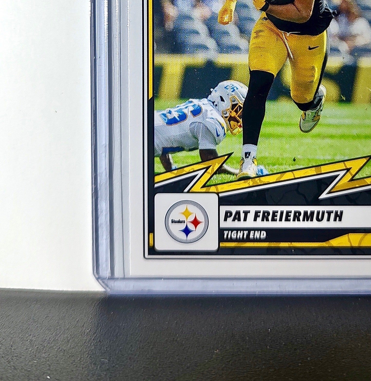 Pat Freiermuth 2025 Panini NFL #13 Sticker Card Pittsburgh Steelers