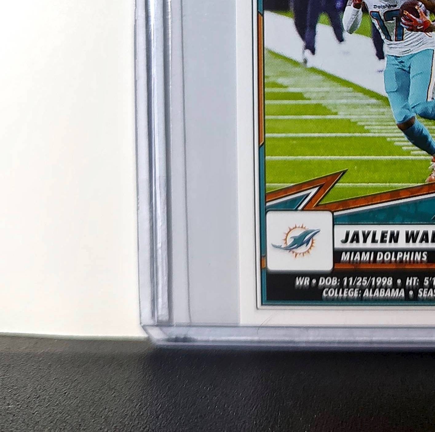 Jaylen Waddle 2025 Panini NFL #62 Sticker Miami Dolphins