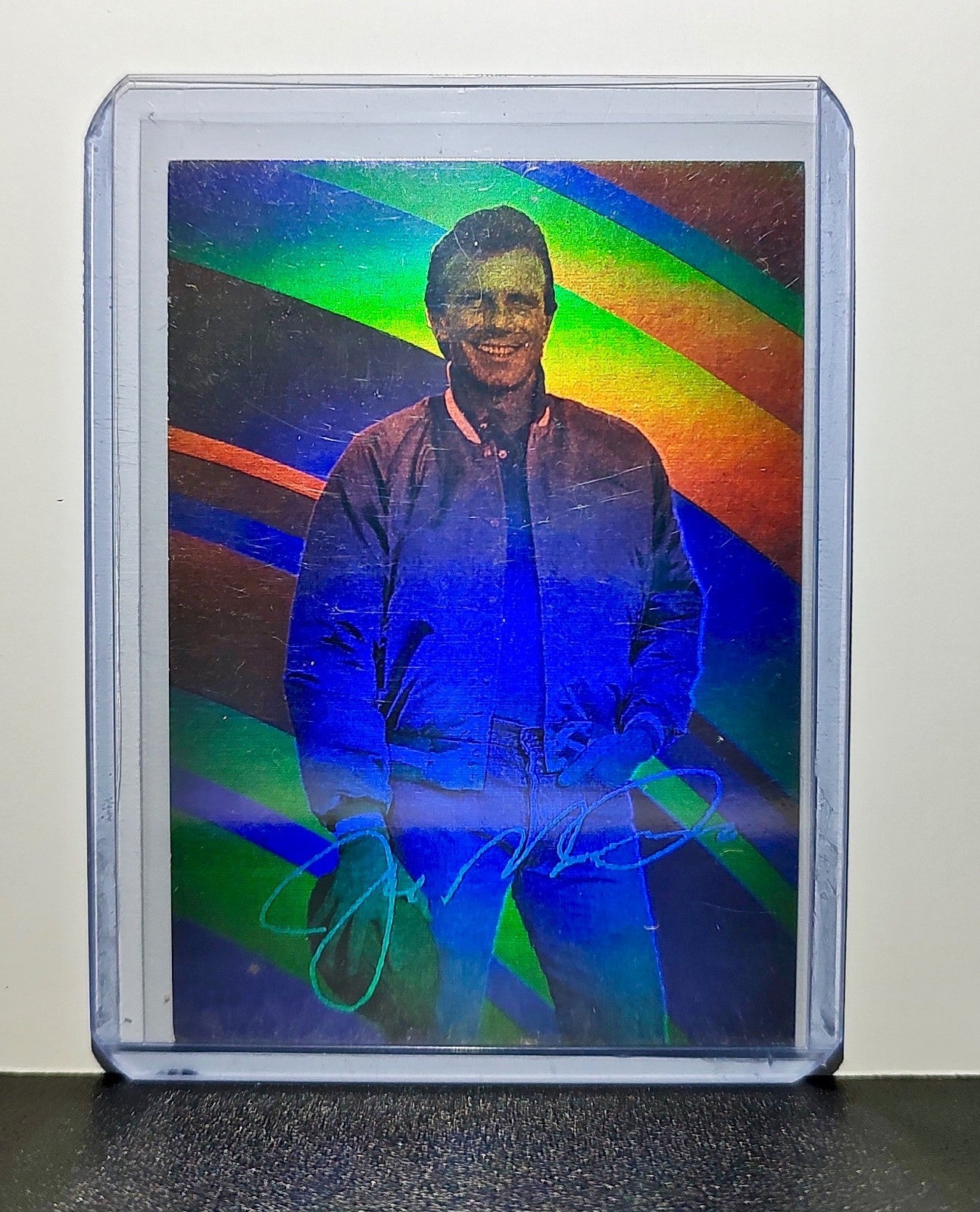 Joe Montana 1991 Arena Hologram NFL #1 Card San Francisco 49ers