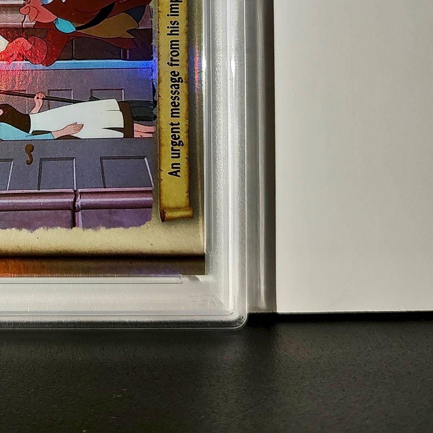 An urgent message from his imperial majesty 2025 Topps Disney #C75-8 PSA 9