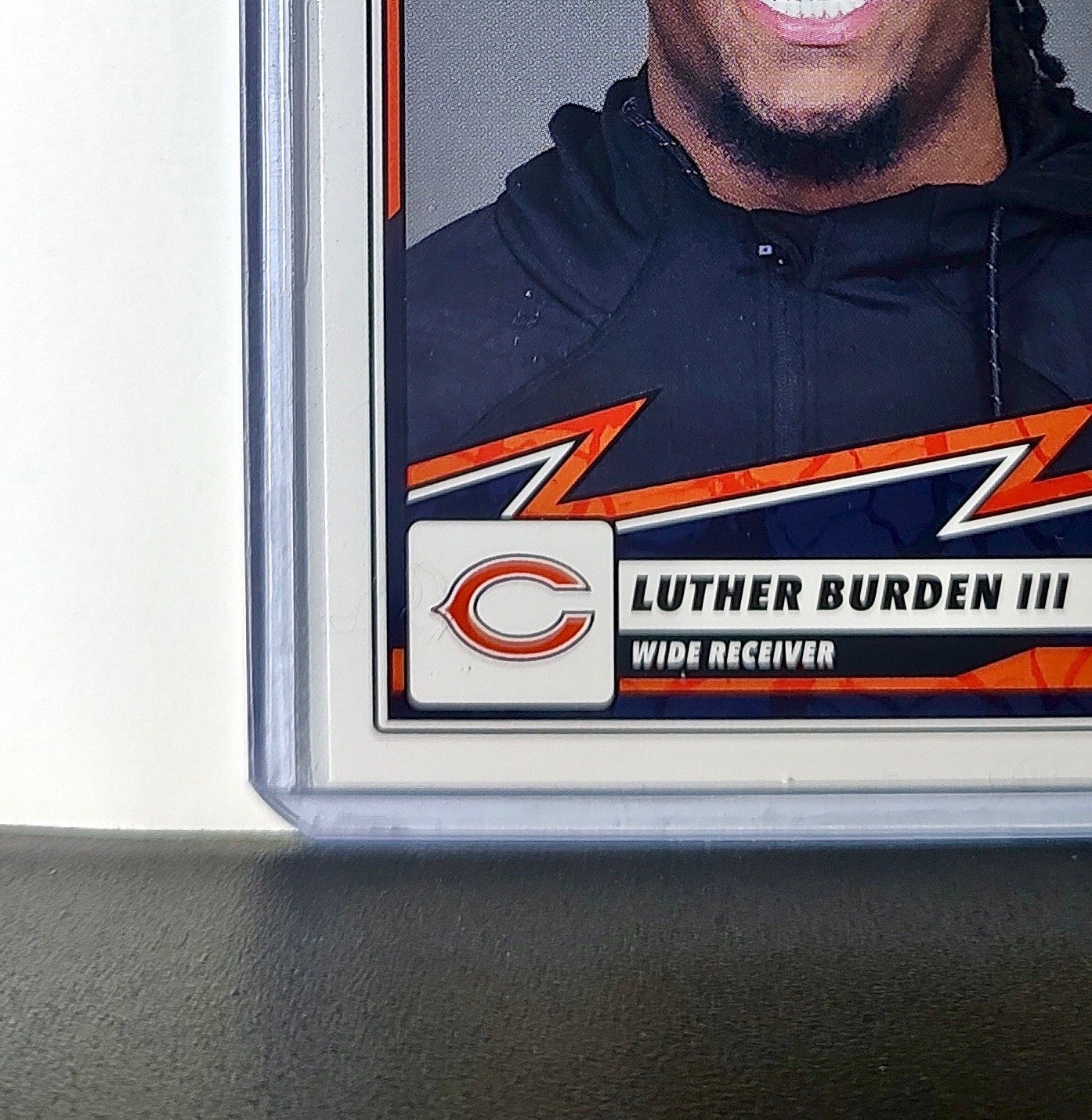 Luther Burden III Rookie 2025 Panini NFL #85 Sticker Card Chicago Bears