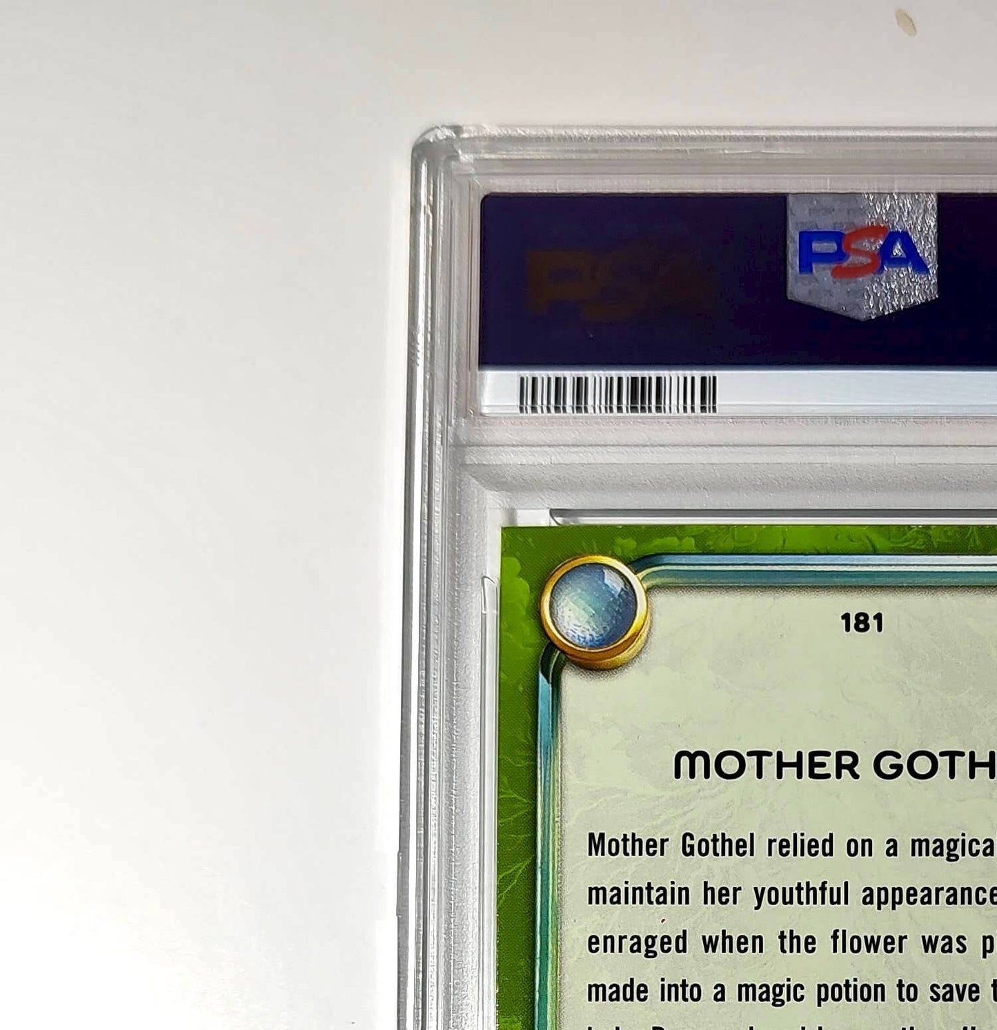 Mother Gothel 2025 Topps Disney Wonder #181 Card Tangled PSA 9