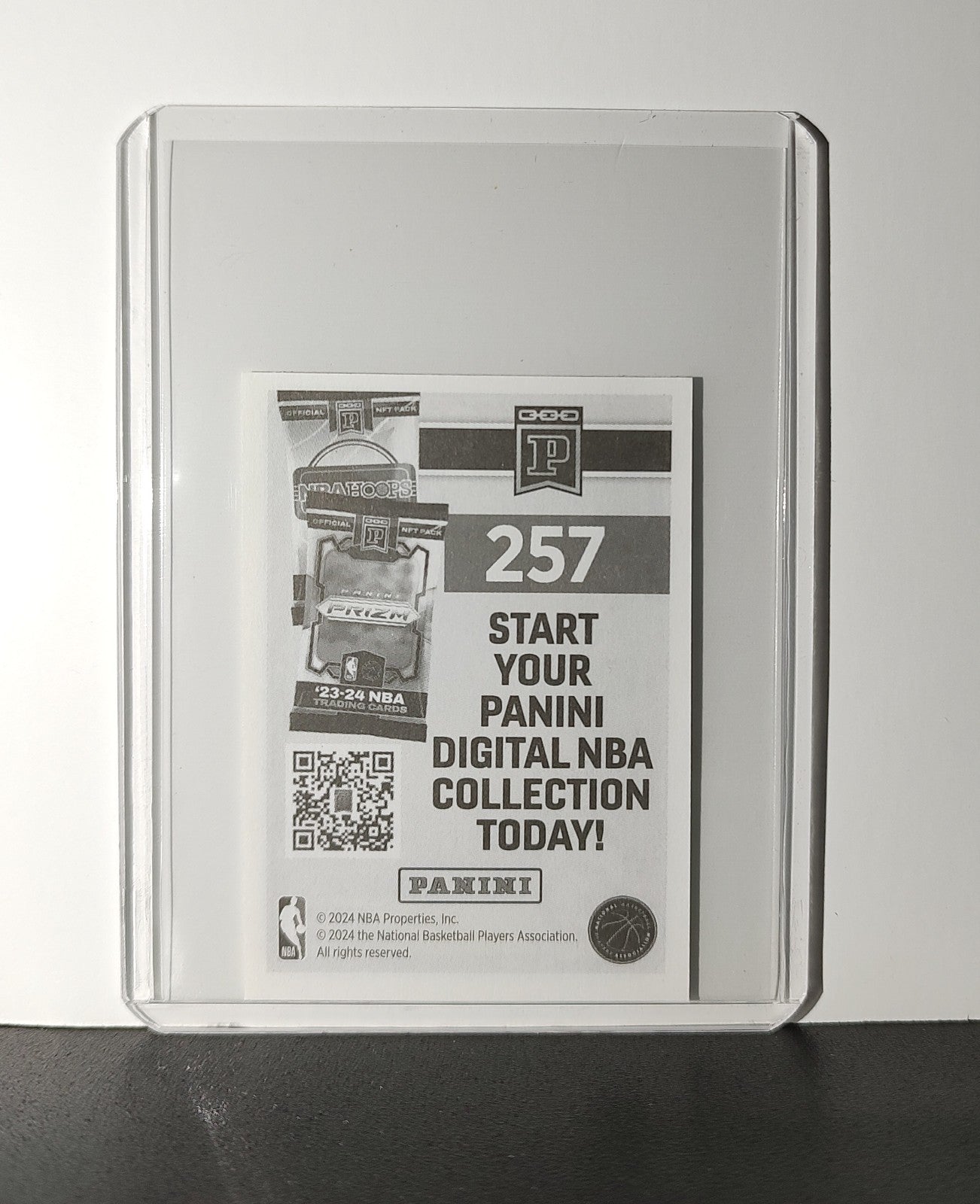 Paul George 2024-25 Panini NBA #257 Sticker Card Philadelphia 76ers