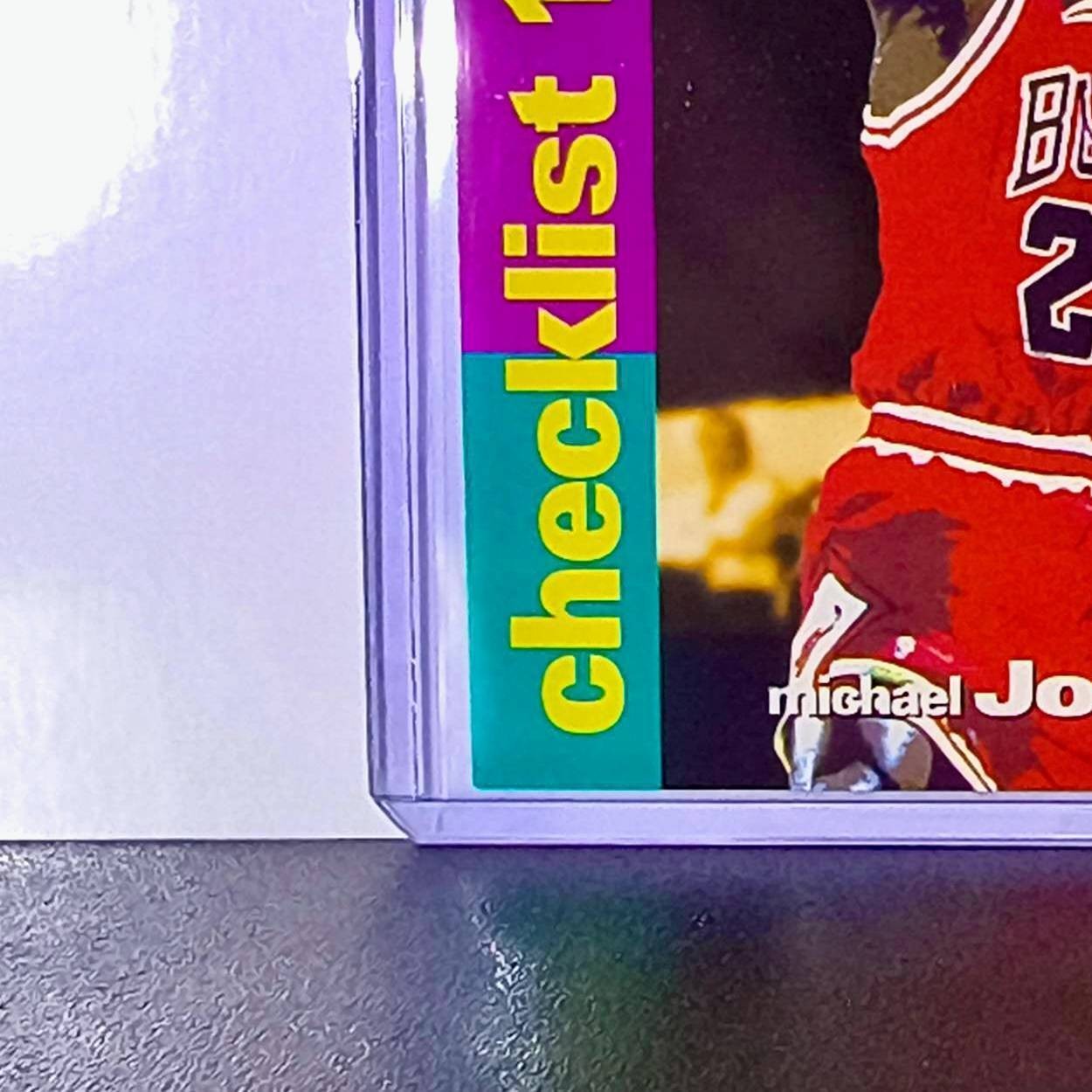 Michael Jordan 1995-96 Upper Deck Collector's Choice #210 Card Chicago Bulls