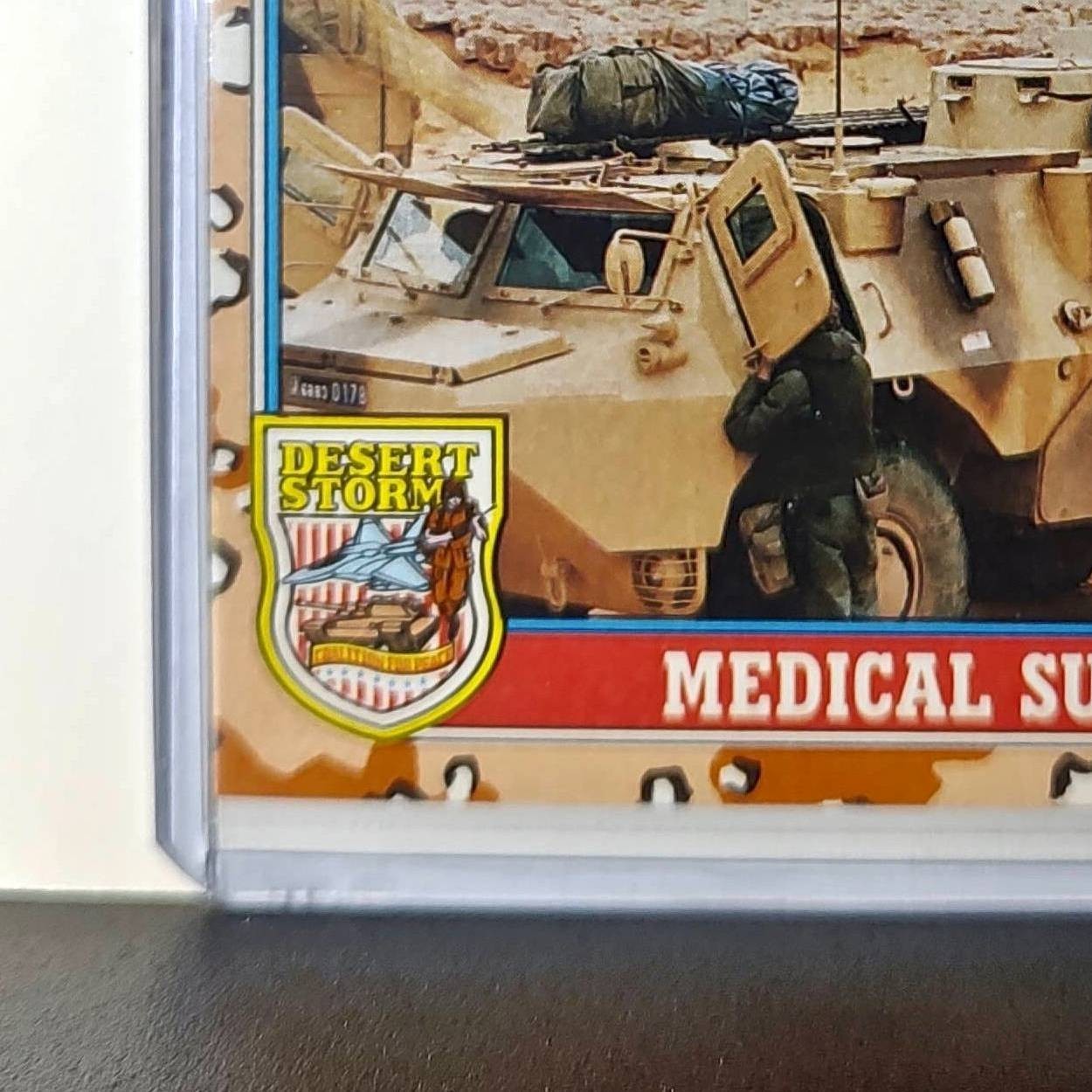 Medical Support 1991 Topps Desert Storm #153 Card
