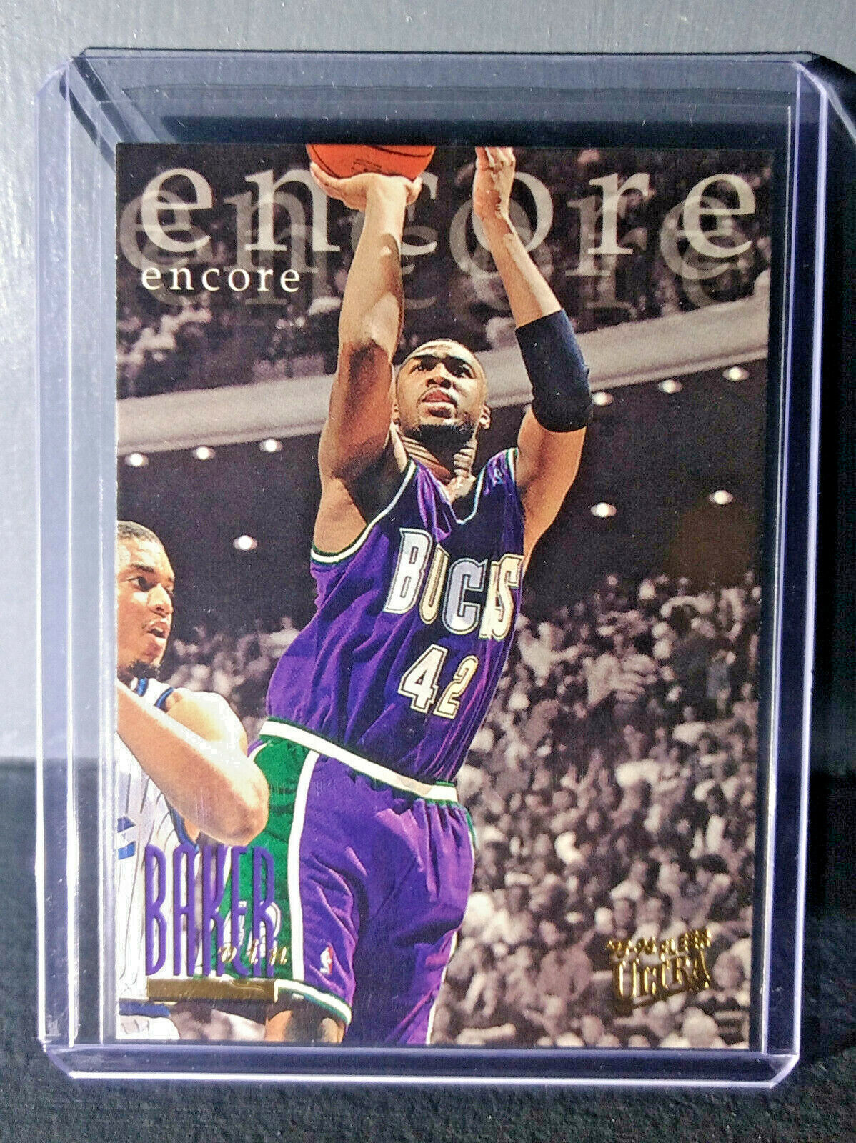 1995-96 Vin Baker Fleer Ultra #301 Encore Basketball Card