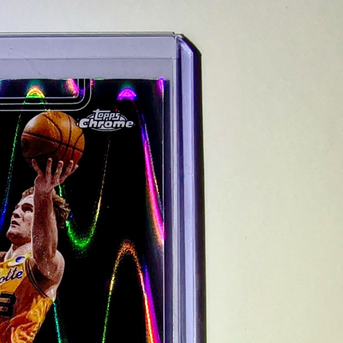 Liam McNeeley Rookie 2025-26 NBA Topps Chrome Update RayWave Refractor #179 Card