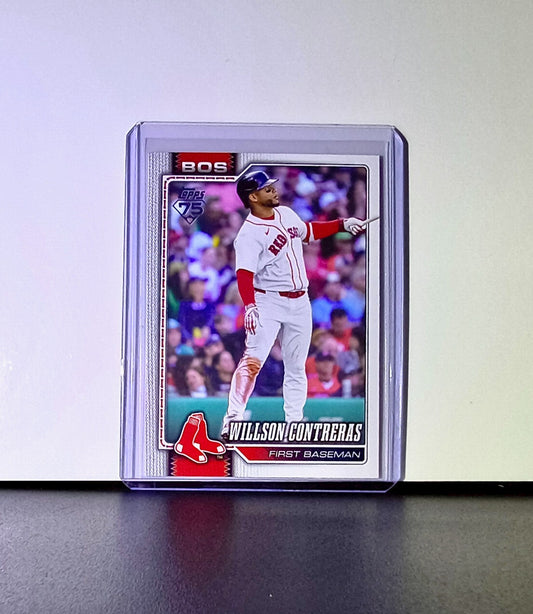 Willson Contreras 2026 Topps Update MLB #US290 Card Boston Red Sox