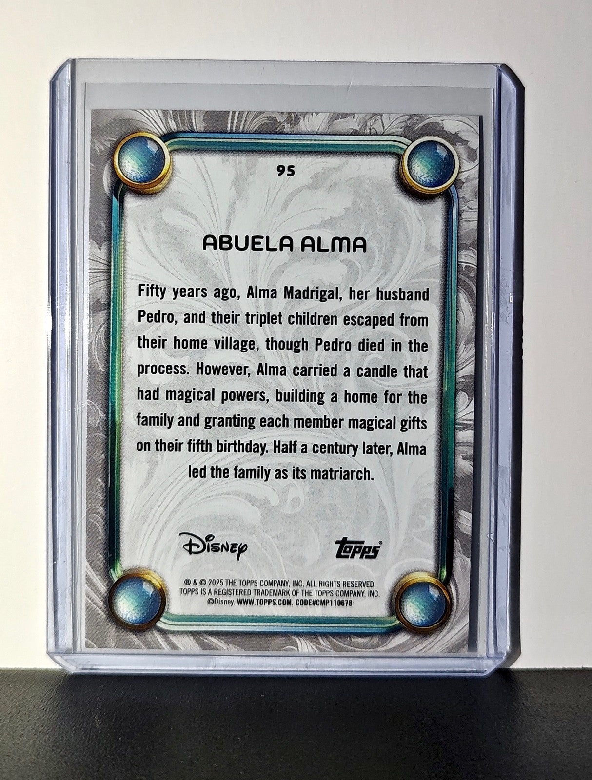 Abuela Alma 2025 Topps Disney Wonder #95 Card Encanto