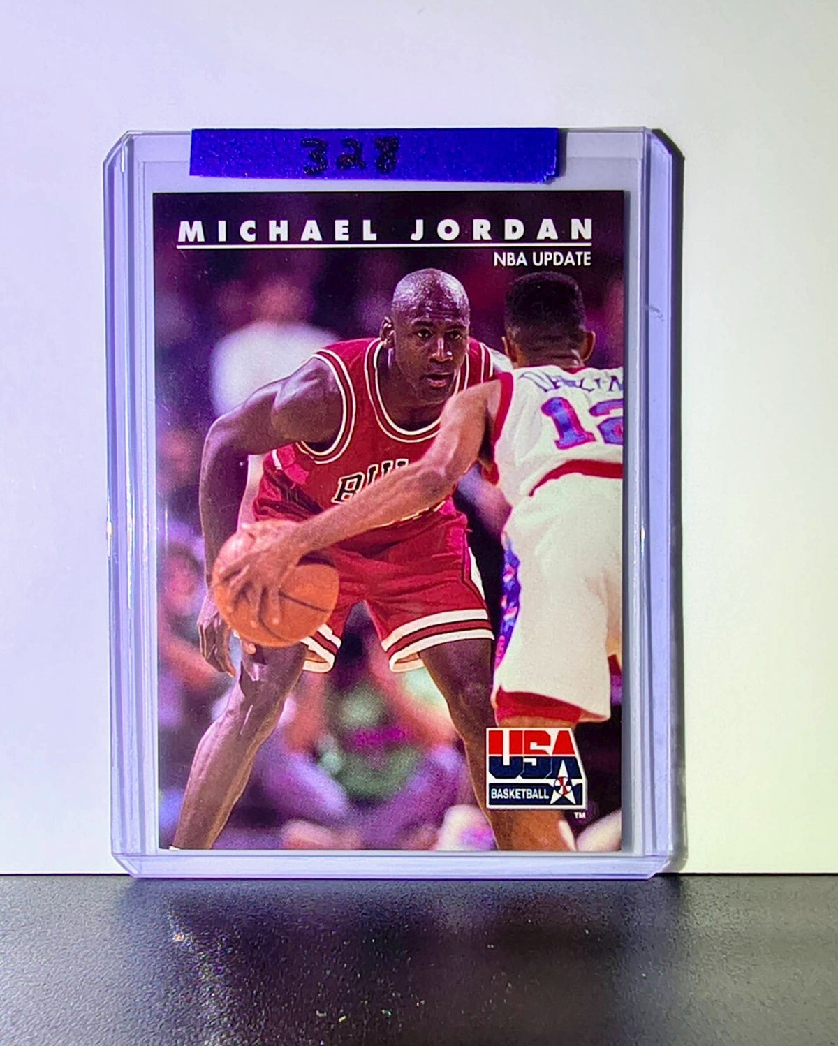 Michael Jordan 1992-93 Skybox USA Basketball #37 Basketball Card Chicago Bulls