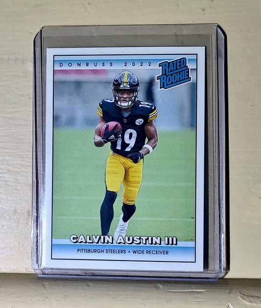 Calvin Austin III 2022 NFL Panini #40 Rated Rookie Retro Football Card 1/4094