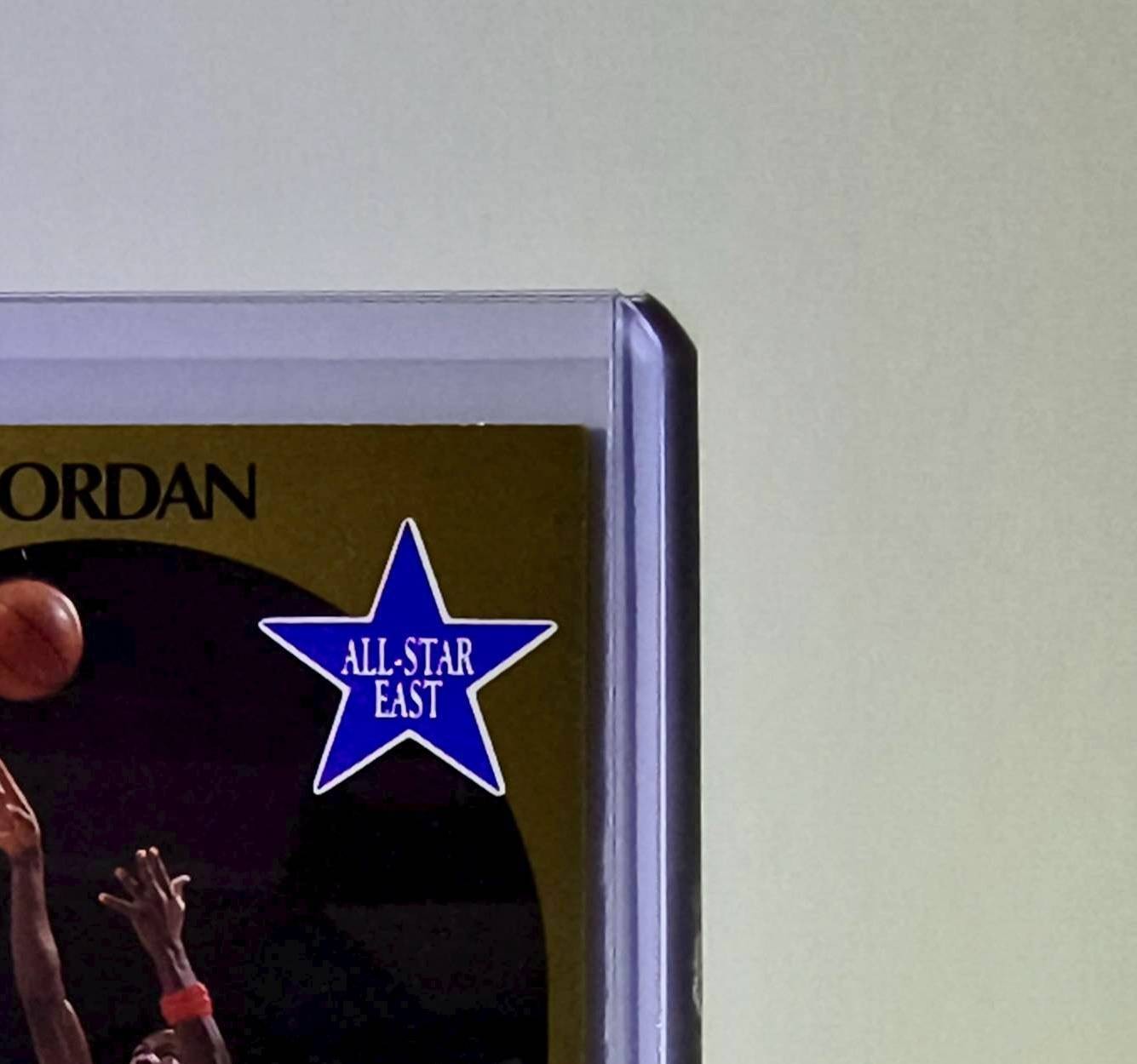 Michael Jordan 1990-91 Hoops All-Star #5 Basketball Card Chicago Bulls