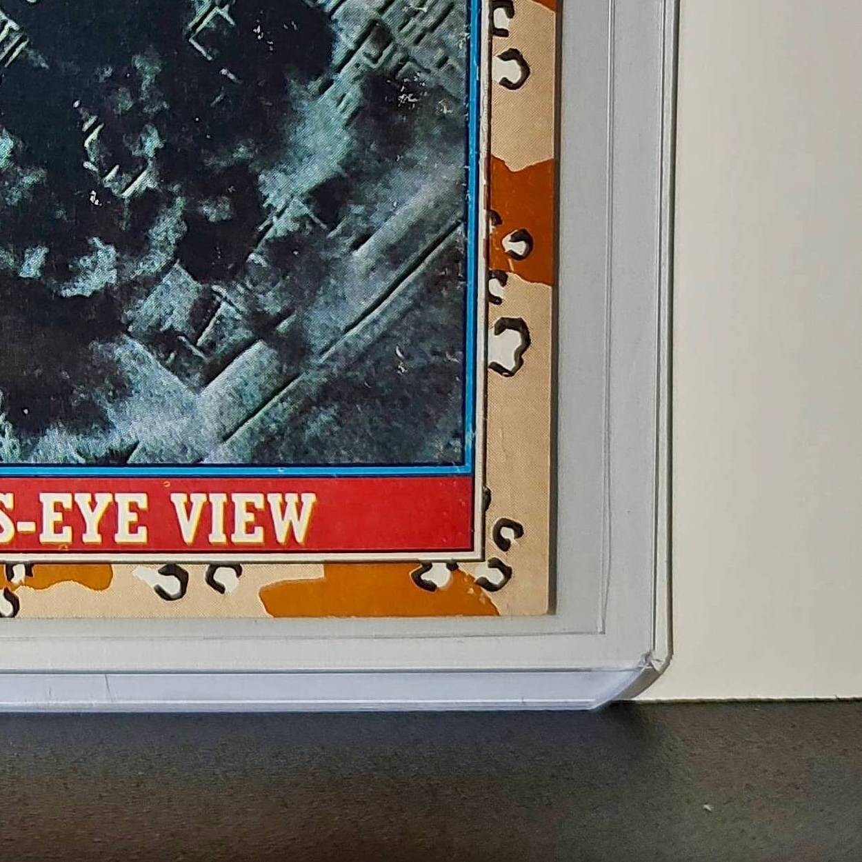Bomb’s-Eye View 1991 Topps Desert Storm #165 Card