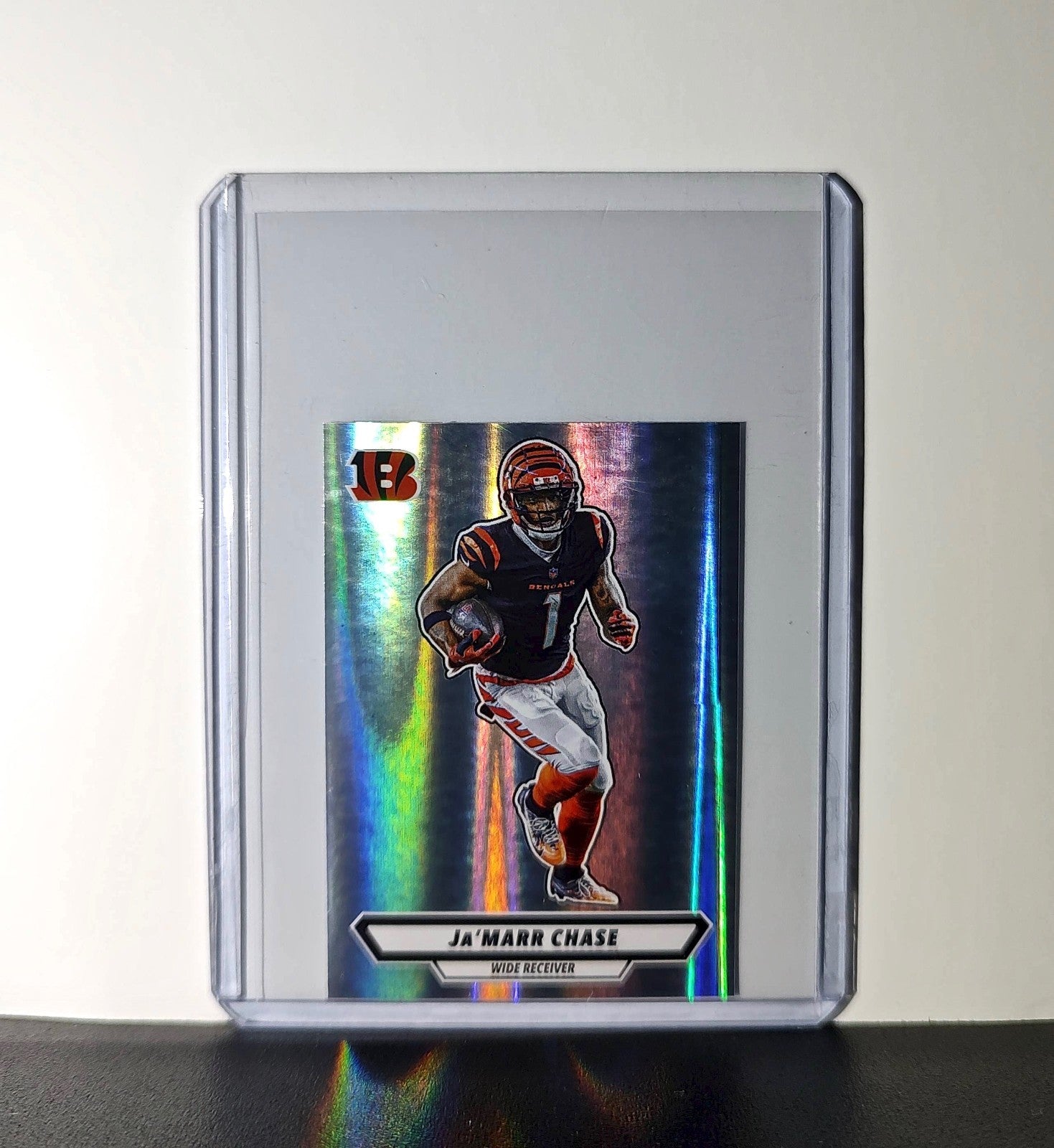 Ja'Marr Chase 2025 Panini NFL #123 Foil Sticker Bengals