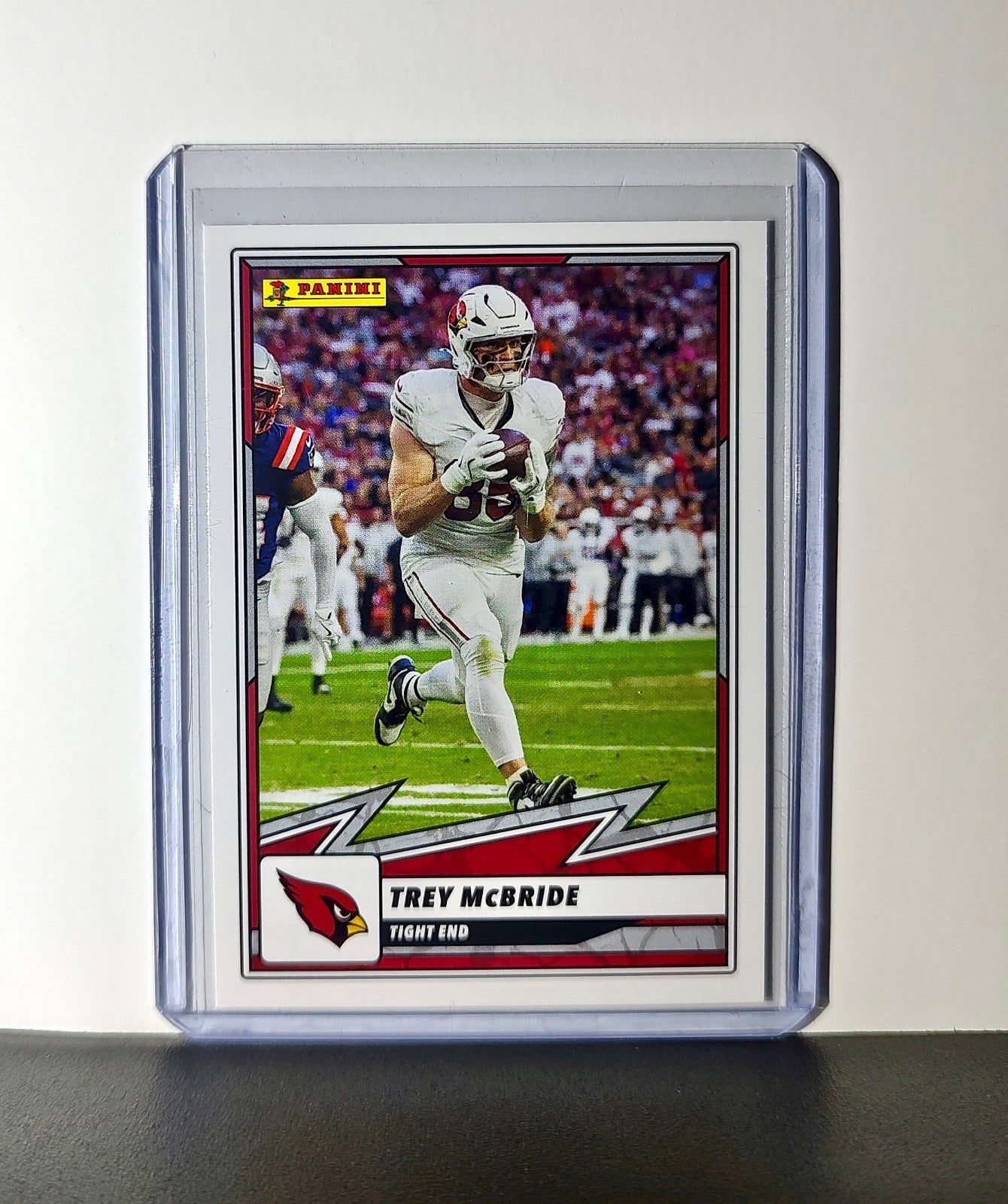 Trey McBride 2025 Panini NFL #67 Sticker Card Arizona Cardinals