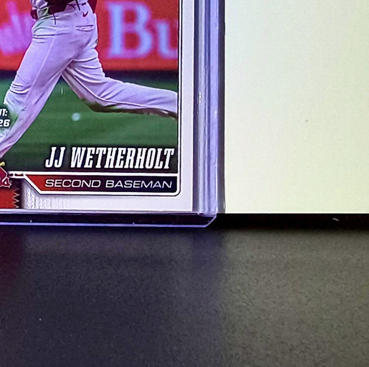 JJ Wetherholt Rookie 2026 Topps Update MLB #US245 Card St. Louis Cardinals