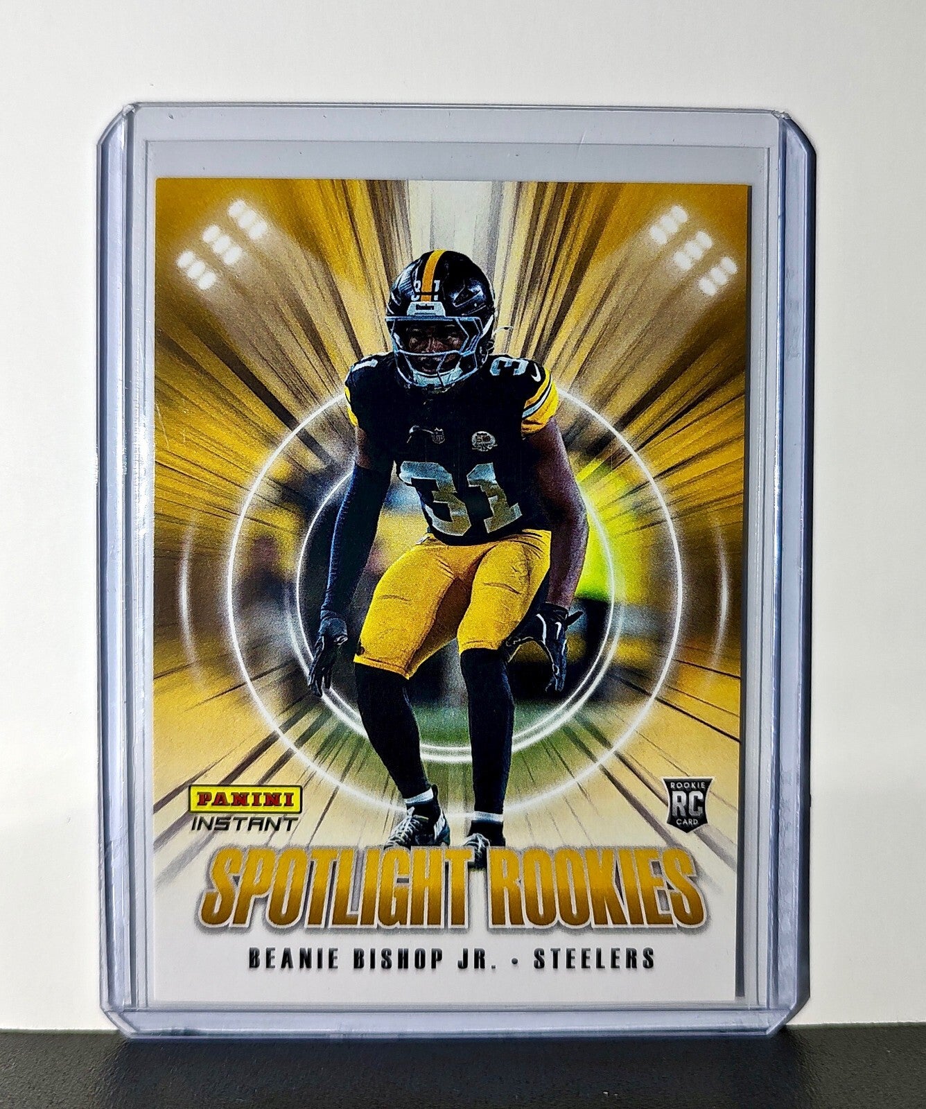 Beanie Bishop Jr. Rookie 2024 Panini Spotlight Rookies NFL #39 Card 1 of 1426