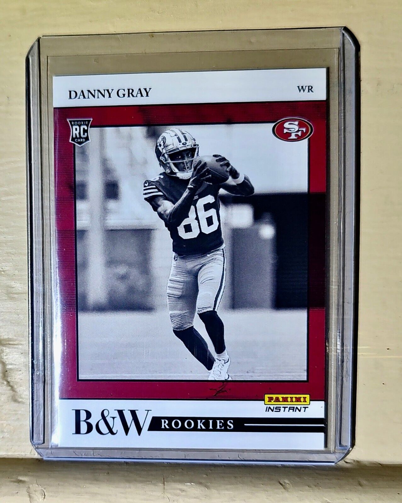 Danny Gray 2022 Panini NFL Black & White Rookies #31 Football Card 1 of 649