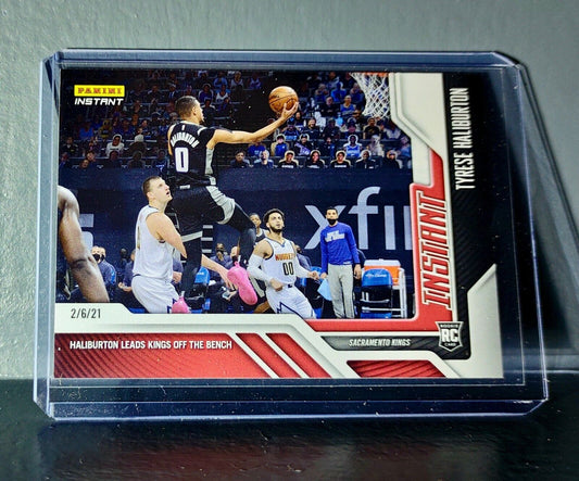 Tyrese Haliburton 2020-21 Panini Instant NBA #69 Basketball Rookie Card 1 of 422