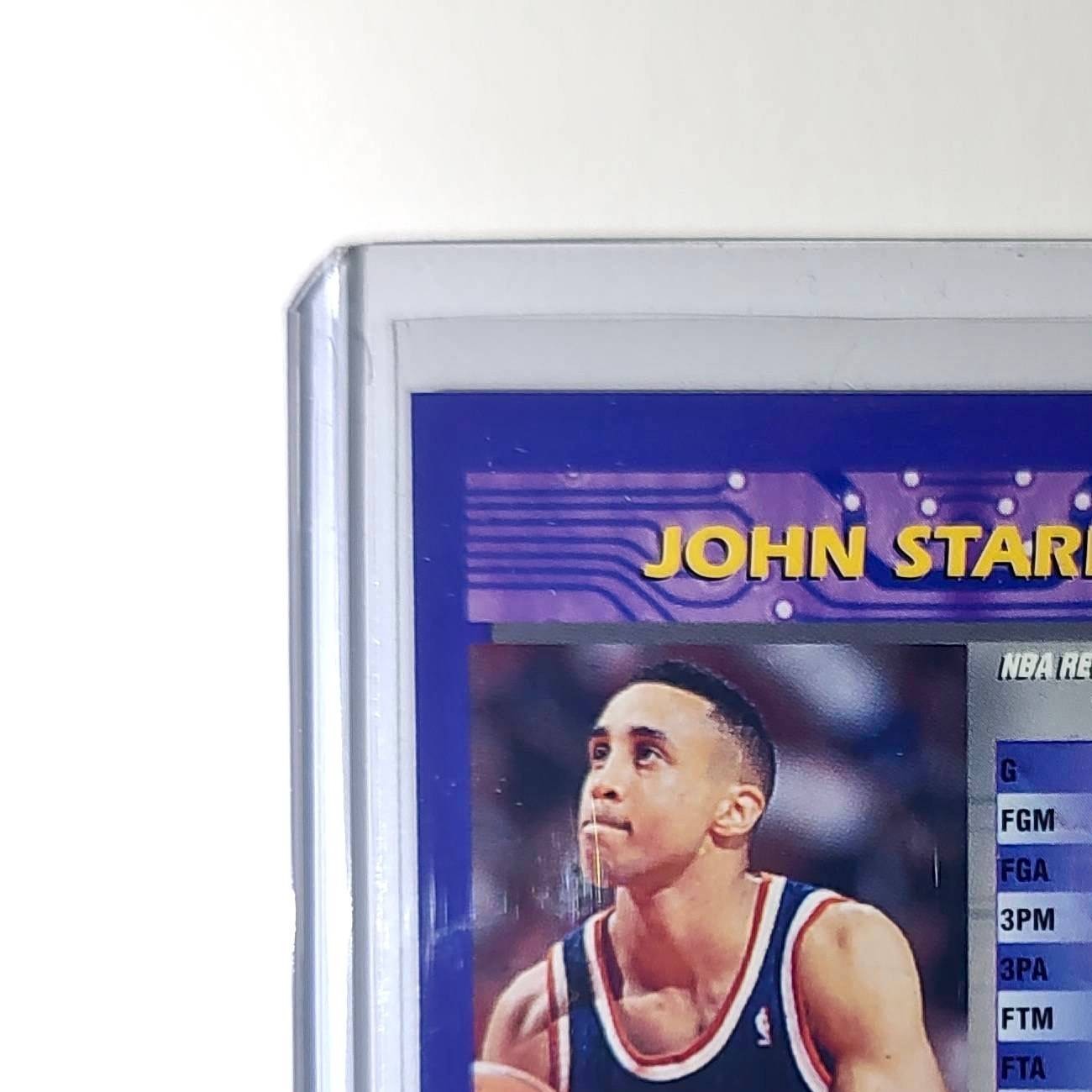 John Starks 1994-95 Topps Finest #300 Basketball Card