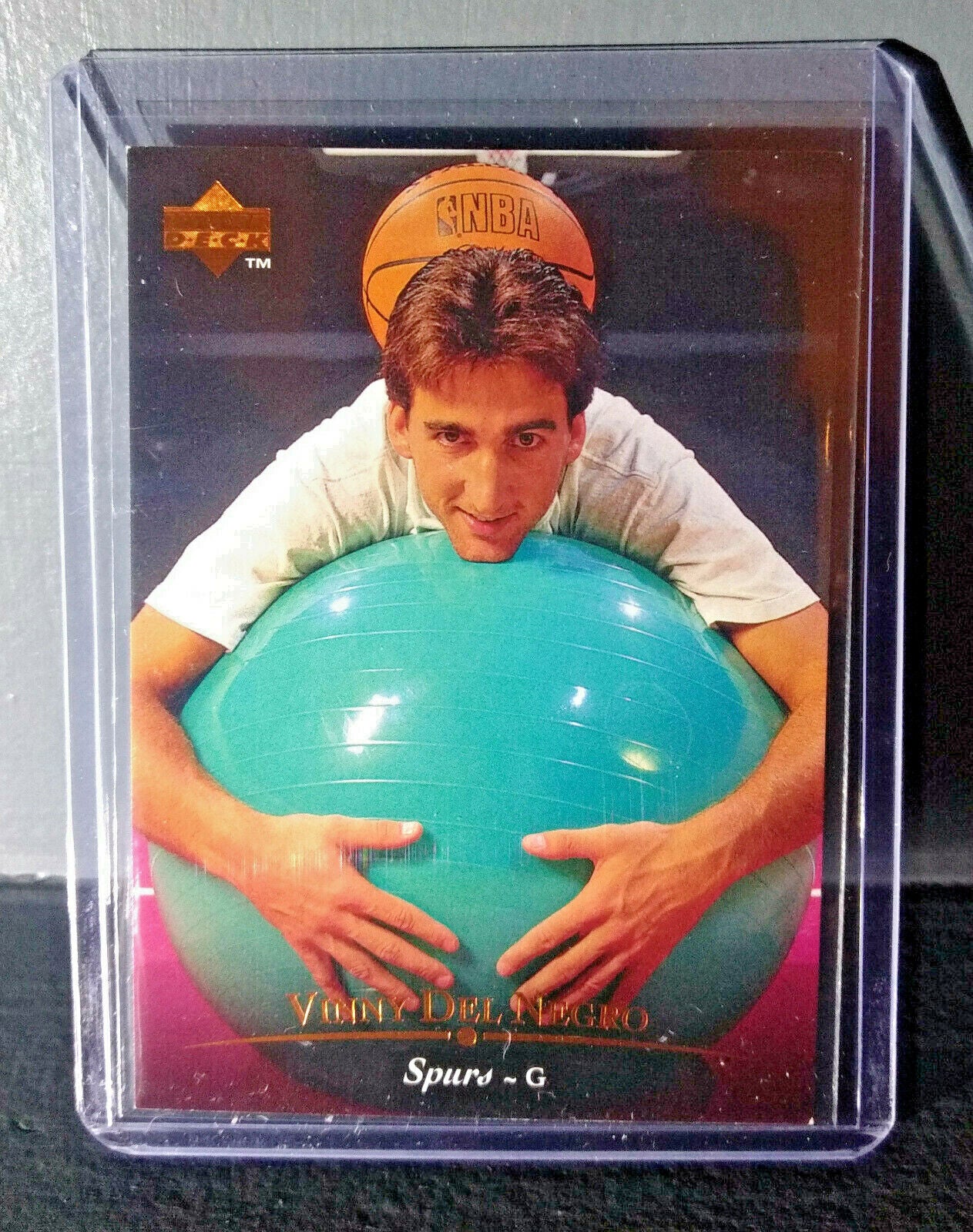 1995-96 Upper Deck Vinny Del Negro #12 Basketball Card