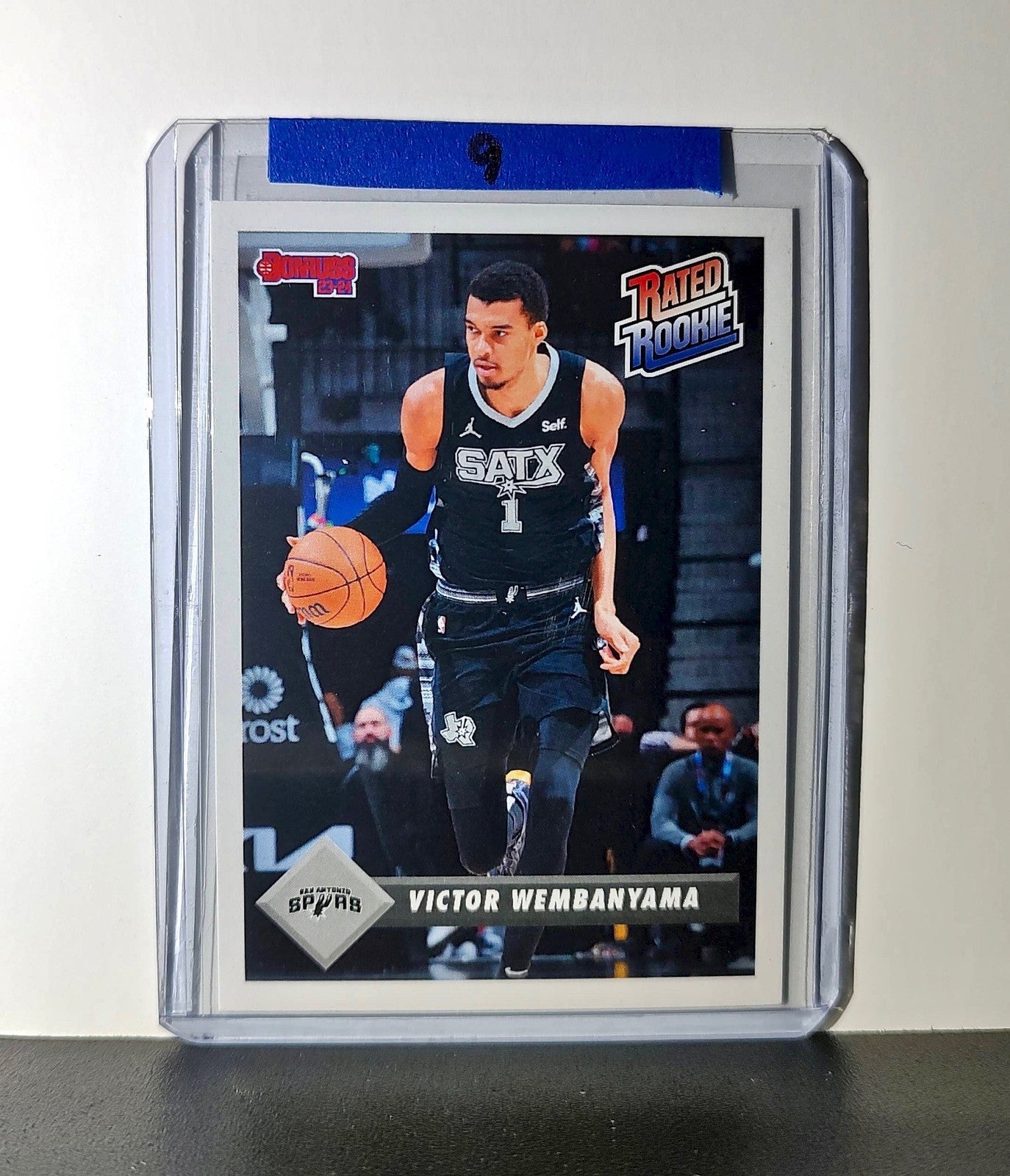 Victor Wembanyama Rookie 2023-24 Panini Donruss Rated Rookie #1 Basketball Card