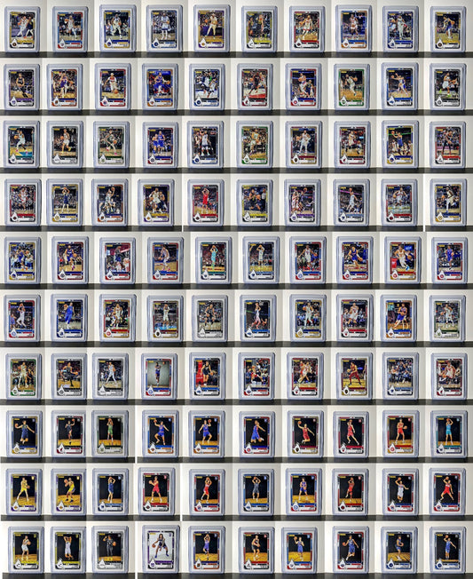 2024-25 Panini NBA Sticker Collection Complete 100 Basketball Card Set