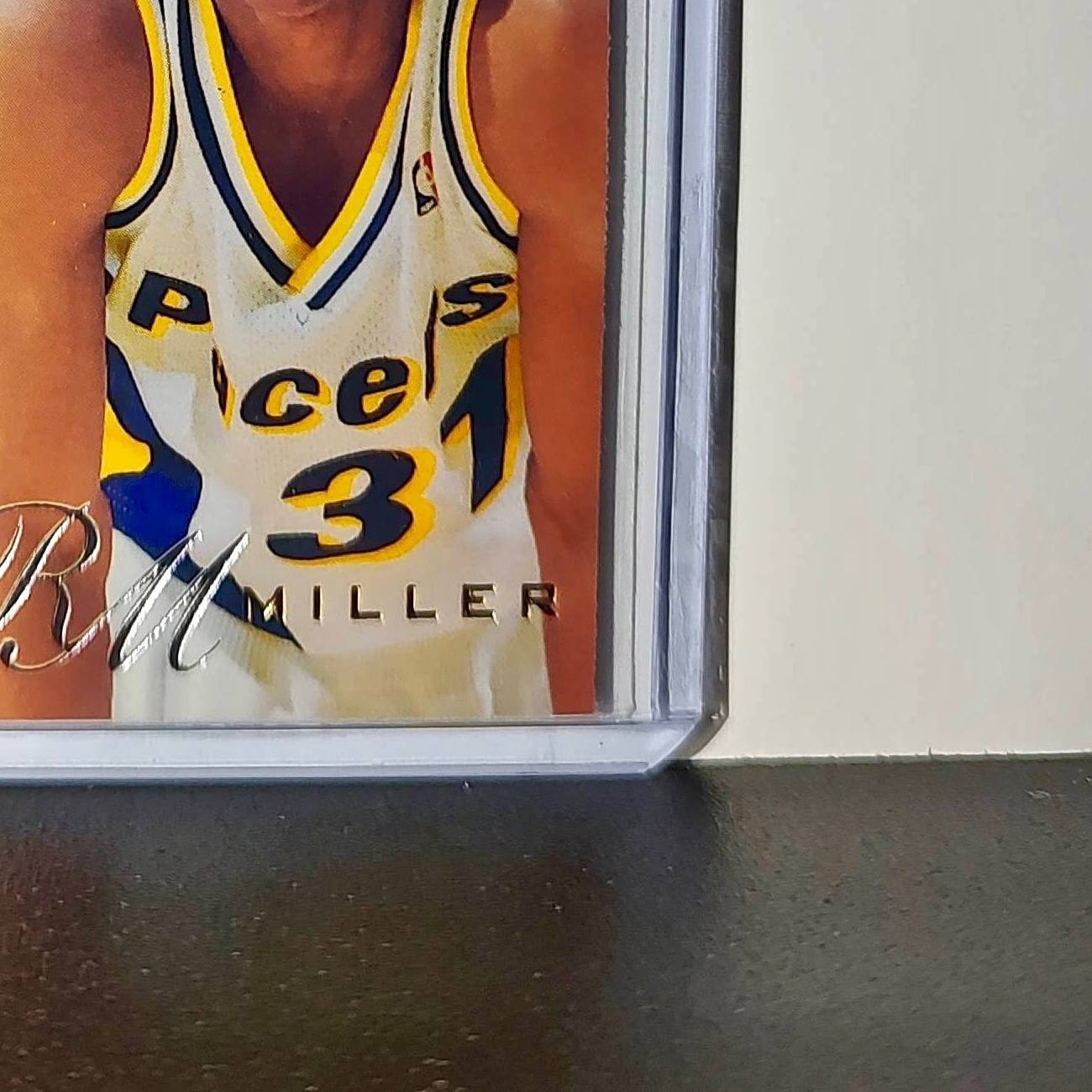 Reggie Miller 1995-96 Flair NBA #58 Card Indiana Pacers